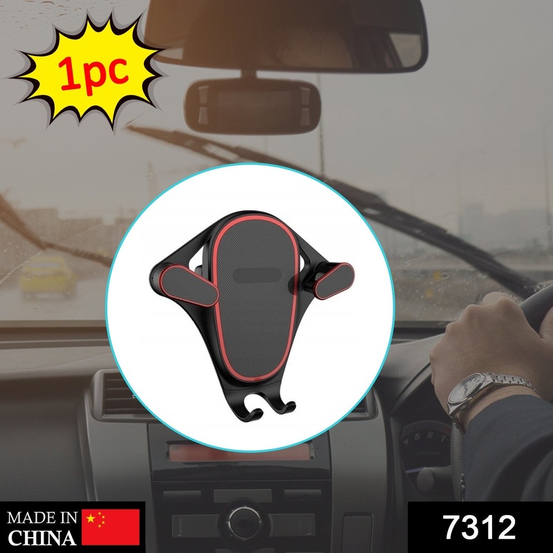 7312 Gravity Car Air Vent Mobile Holder – Universal Holder Black