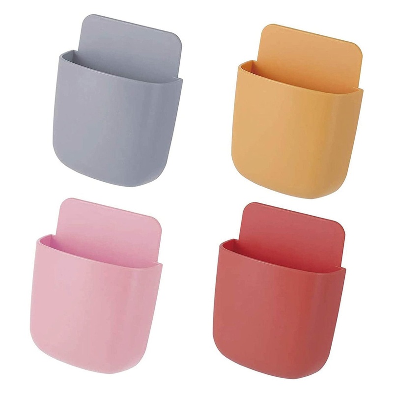 1487A Wall Mounted Storage Case with Mobile Phone Charging Holder (Pack of 4Pc)