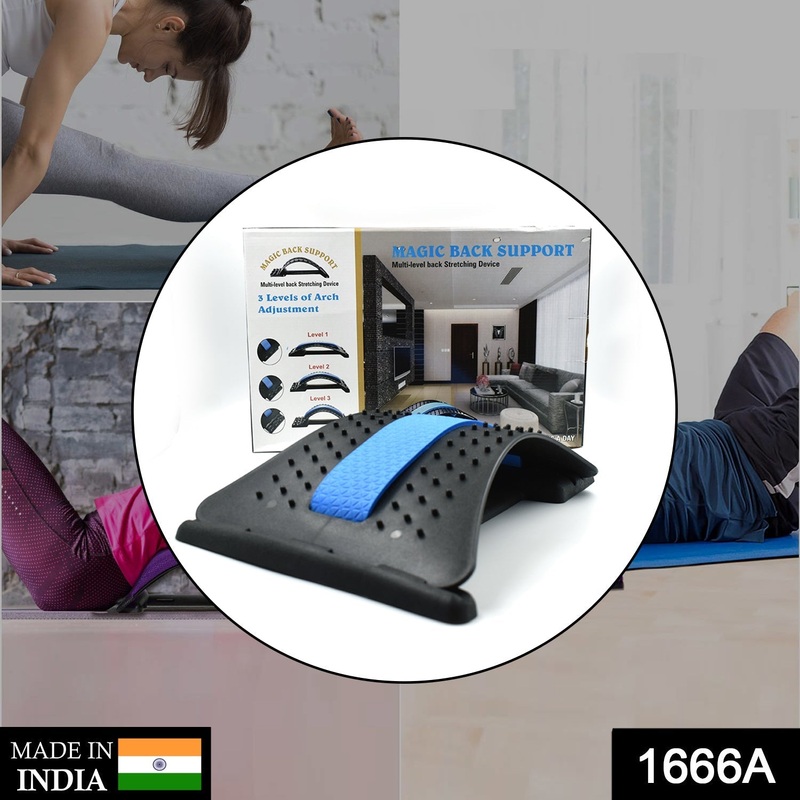 1666A Back Stretcher Lower and Upper Back Pain Relief
