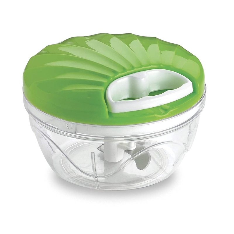 2288A Large Vegetable Chopper with 3 Blades (Multicolour) (550 ml) (Brown Box)