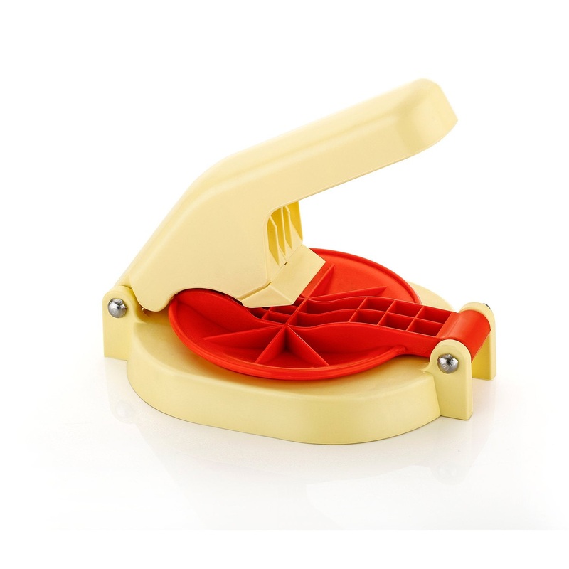 2634 Plastic Material Puri Maker Press Machine With Handle Manual Roti Press Maker