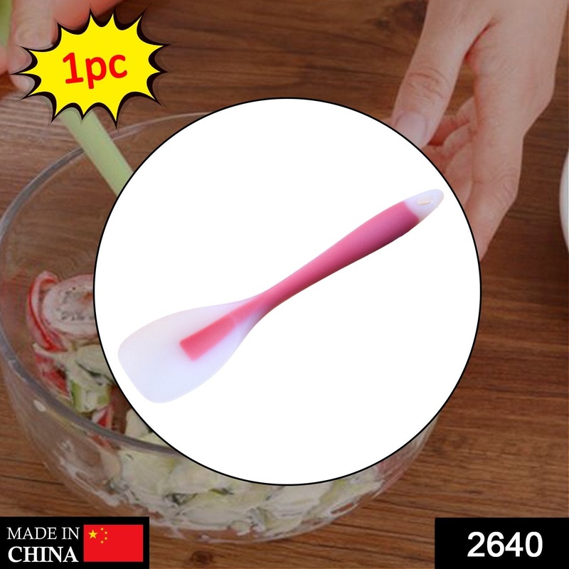 2640 Non-Stick Silicone Spatula Reusable Kitchen for Cooking Multicolor