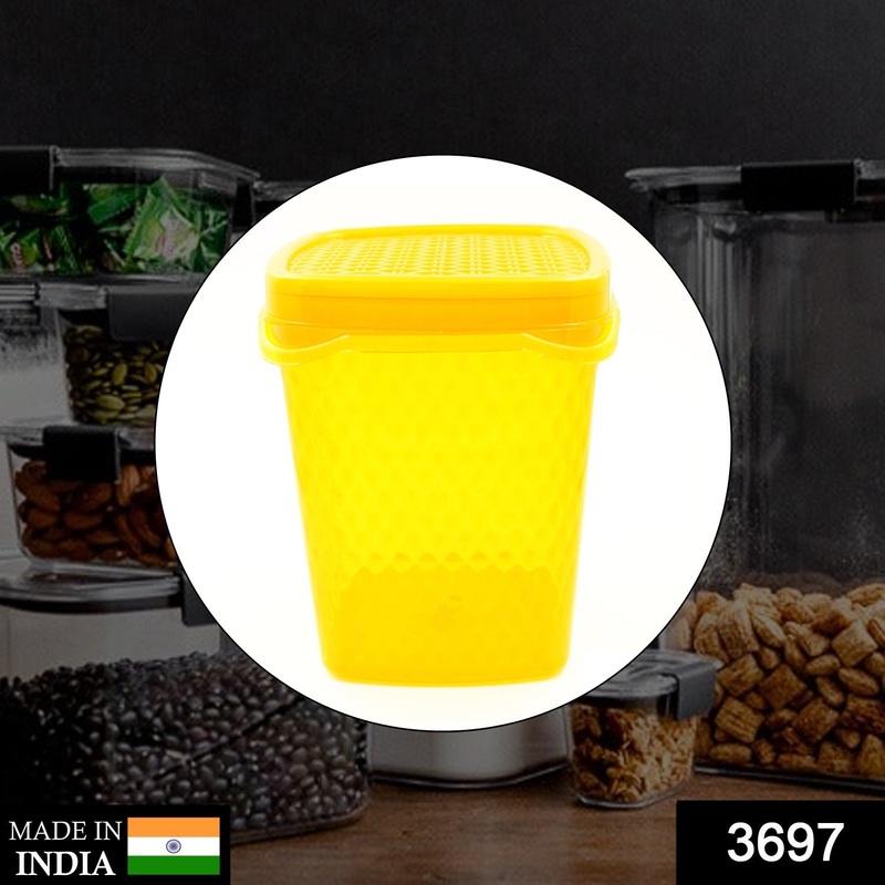 3697 Tiktok Container Small used in storing material and stuffs of all kinds of places including household or official purposes etc.