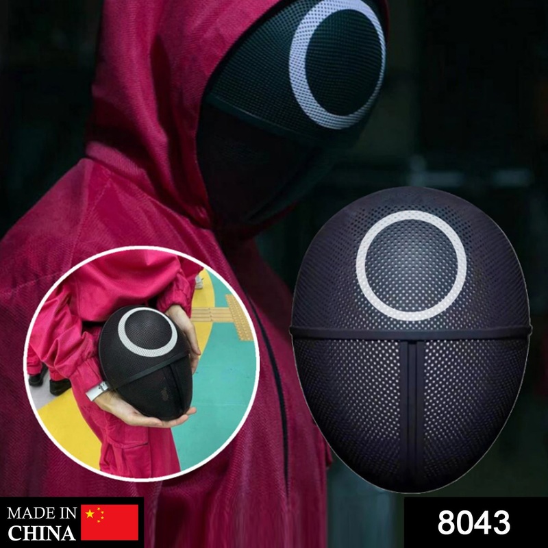 8043 Funny Game Halloween Costume Cosplay Mask Round (1Pc only)