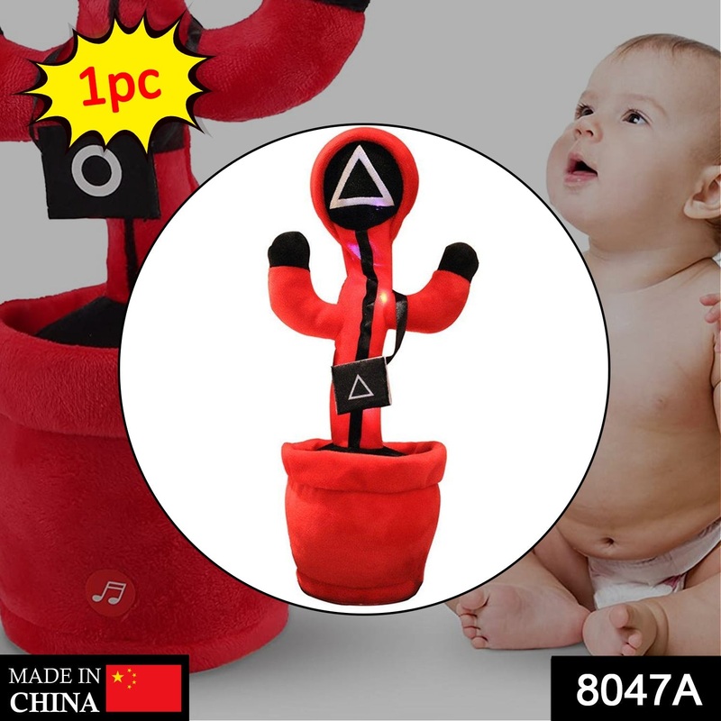 8047A Singing Funny Toys Talking Game Cactus Toy (With USB Cable)