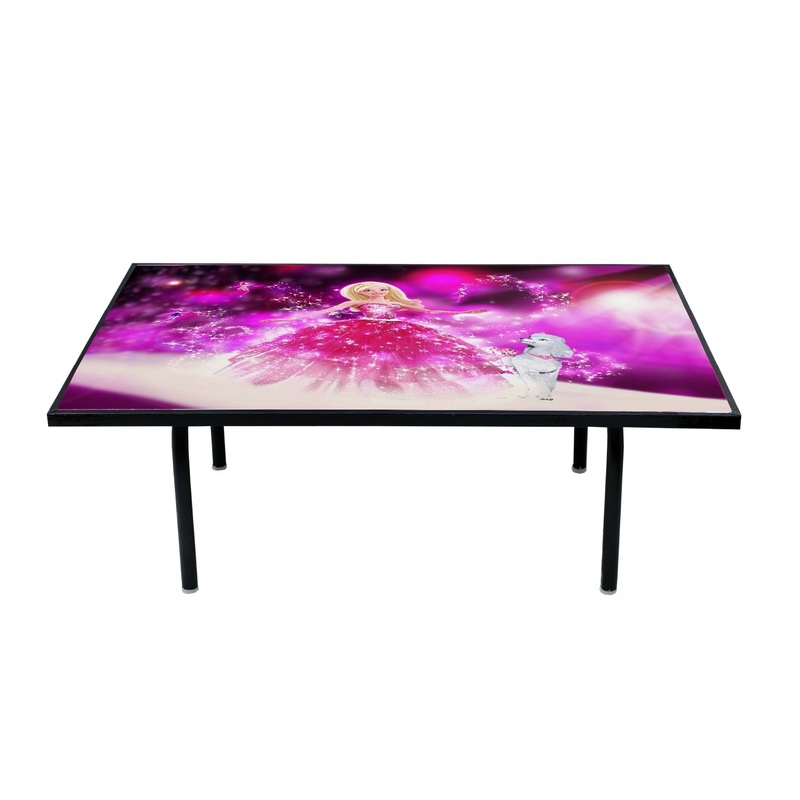 8050A Wooden Small Barbie Laptop Table for Online Study and Children