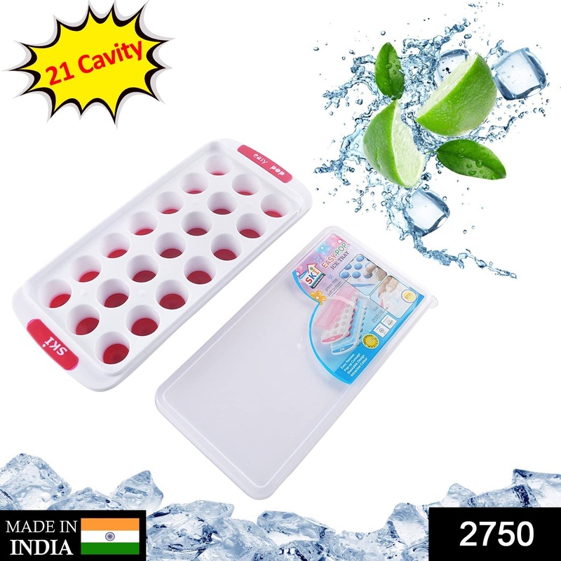 2750 21 Cavity Pop Ice Tray Used for Making Ice’s Easily Without Any Difficulty.