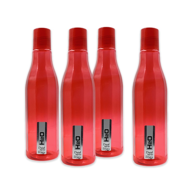 3452 4 Pc Paris Water Bottle for storing and serving water purposes.