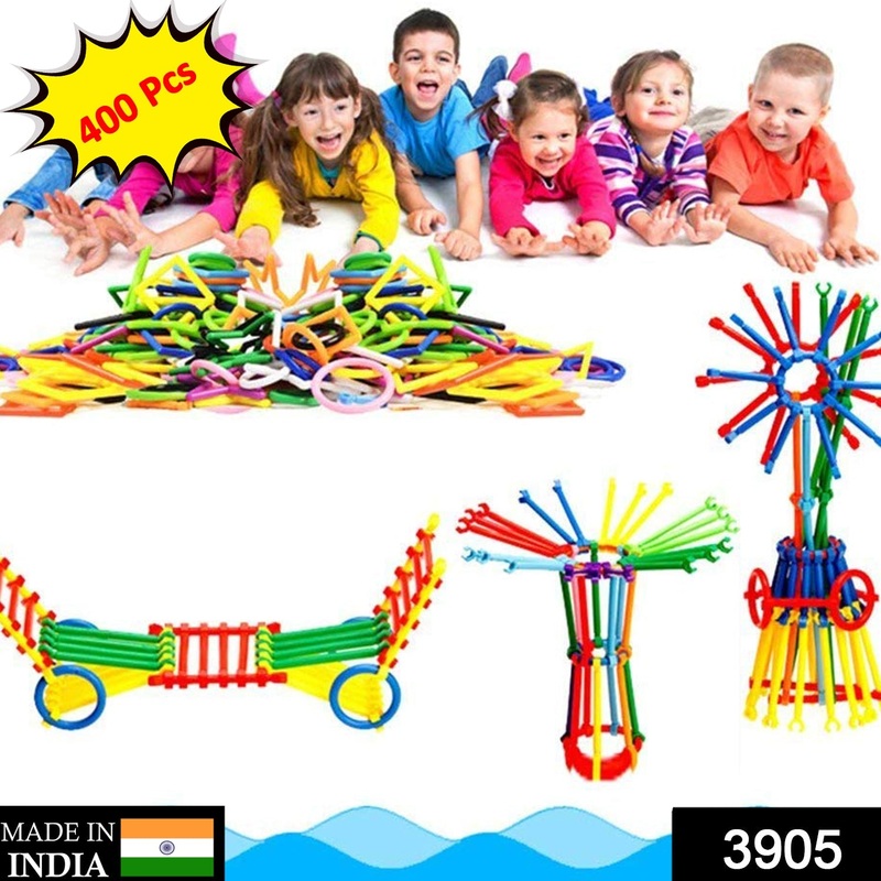 3905 400 Pc Sticks Blocks Toy used in all kinds of household and official places by kids and children’s specially for playing and enjoying purposes.
