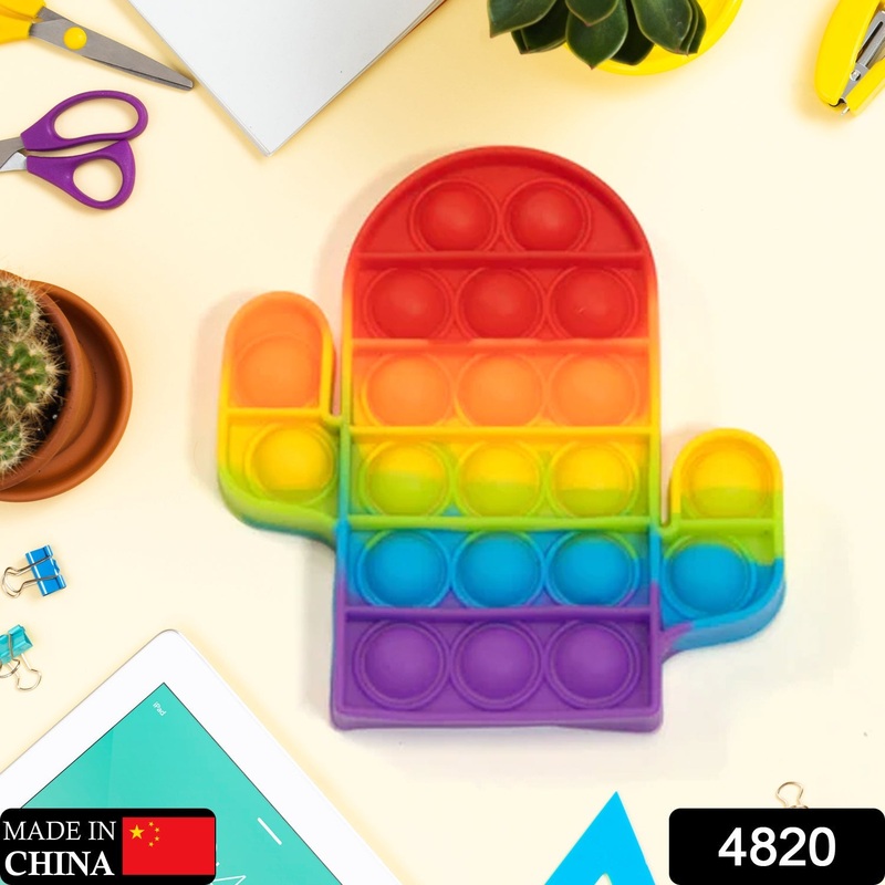 4820 Cactus Fidget Toy used by kids, children’s and even adults for playing and entertaining purposes etc.