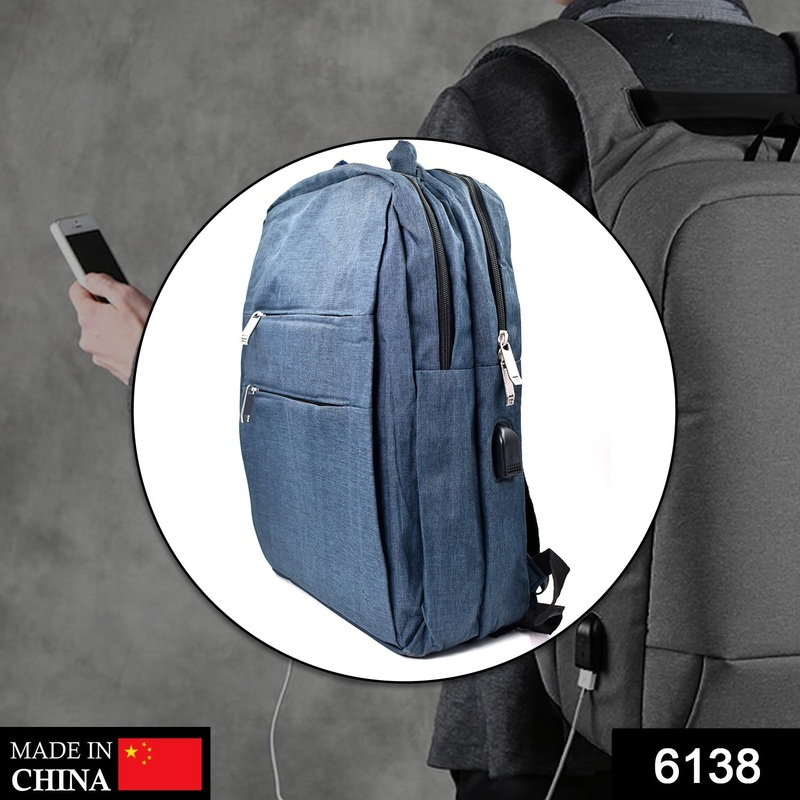 6138 USB Point Laptop Bag used widely in all kinds of official purposes as a laptop holder and cover and make’s the laptop safe and secure.