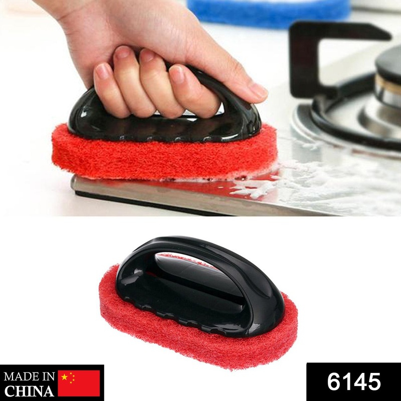 6145 Bath Cleaning Brush used for cleaning and washing of types of surfaces in bathroom, kitchen etc.