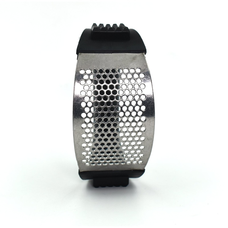 2281A Round Garlic Press For Mashing Garlic Pieces While Making Food Stuffs And Items In Homes Etc.