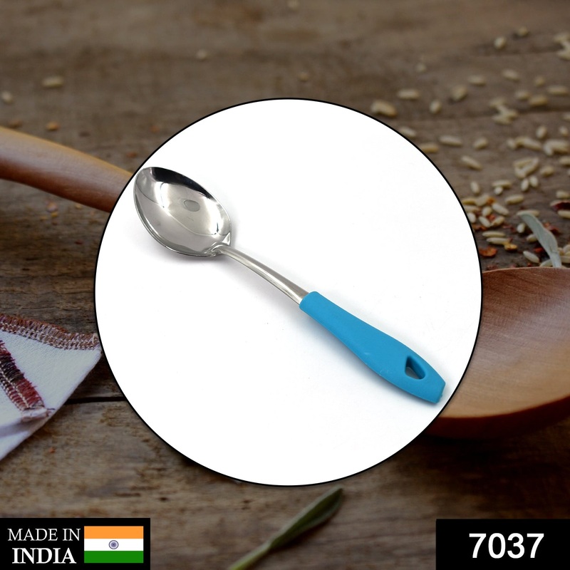 7037 SS Serving Spoon used in all kinds of household and official places for serving and having food stuffs and items.