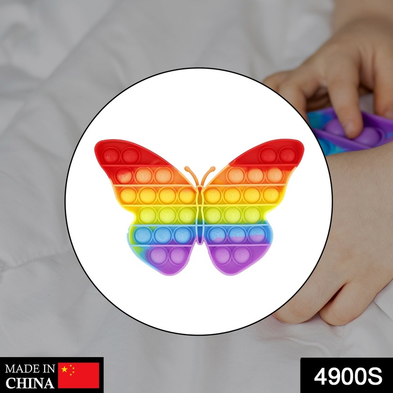 4900S Pop It Fidget Toy Set for Kids ( Butterfly )