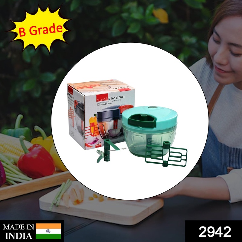 2942 2in1 Speedy Chopper With Easy to Chop Vegetable 550Ml