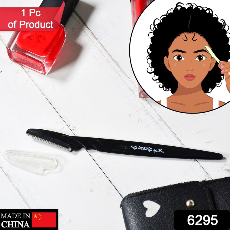 6295 Reusable Blink & Glow Face Razor for Women – 1 Razor | Painless Facial Hair Removal | Eyebrow Shaper.