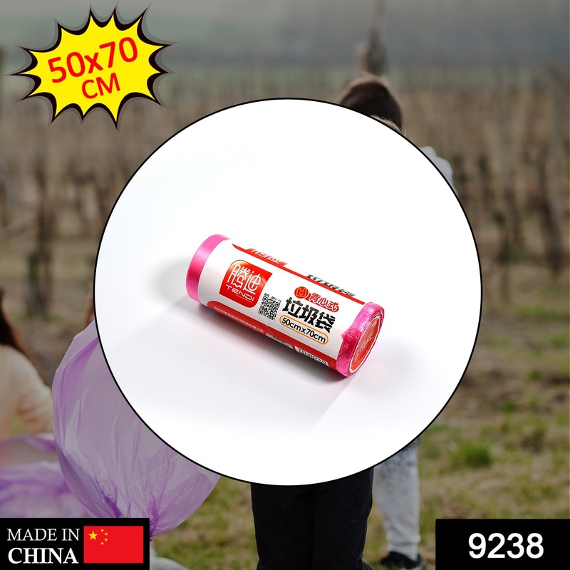 9238 1Rolls Garbage Bags/Dustbin Bags/Trash Bags 50x70Cm