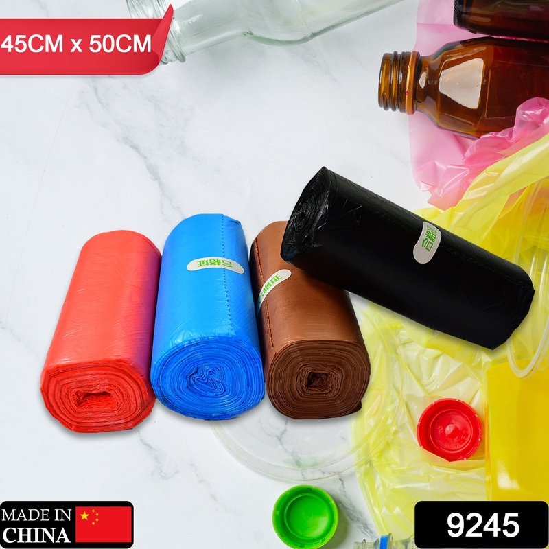 9245 4Roll Garbage Bags/Dustbin Bags/Trash Bags 45x50cm