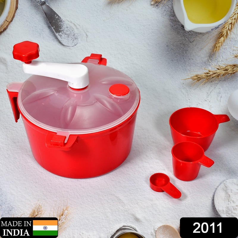 2011 Dough Maker Machine With Measuring Cup (Atta Maker) – Red Color