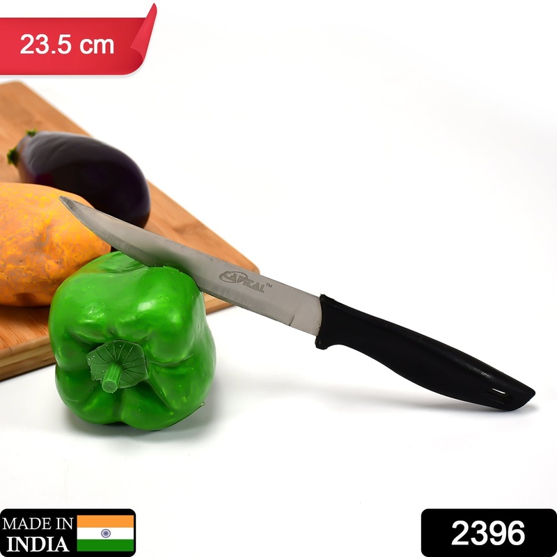 2396 Stainless Steel knife and Kitchen Knife with Black Grip Handle (23.5 Cm )