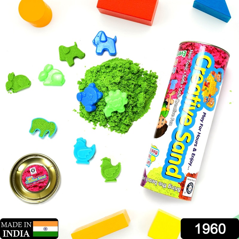 1960 Creative Sand for Kids  Natural Kinetic Sand Kit for Kids Activity Toys | Soft Sand Clay