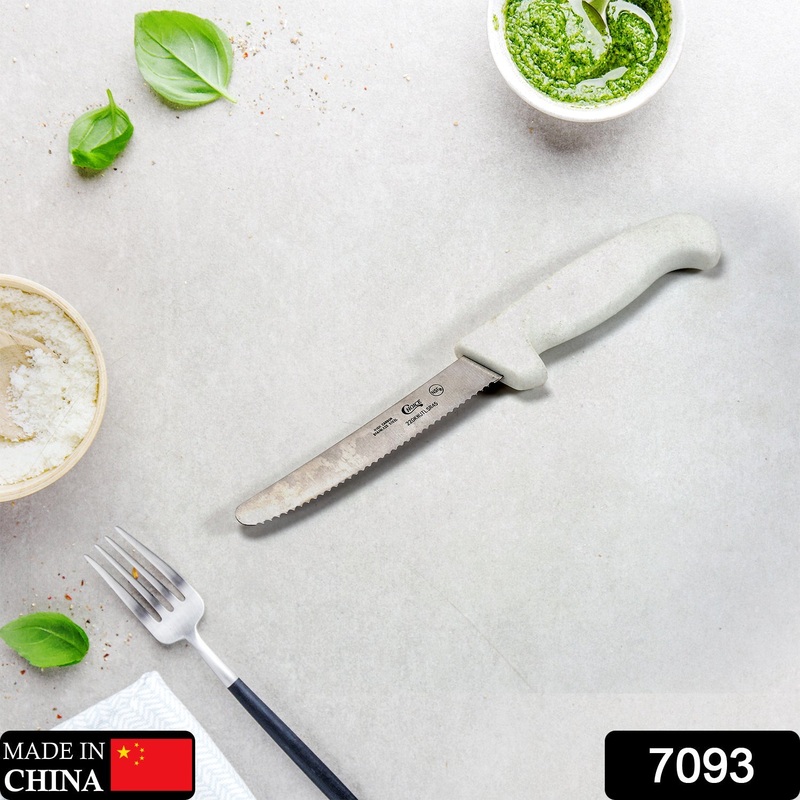7093 chef’s Knife, 9 inch High Carbon Stainless Steel Cooking Knife, Sharp Edge, Handle, Ergonomic Grip. Multipurpose Top Kitchen Knife for Home and Restaurant.