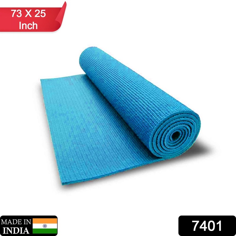 7401 Yoga Mat, Exercise Mat for Workout, Yoga Fitness Pilates and Meditation