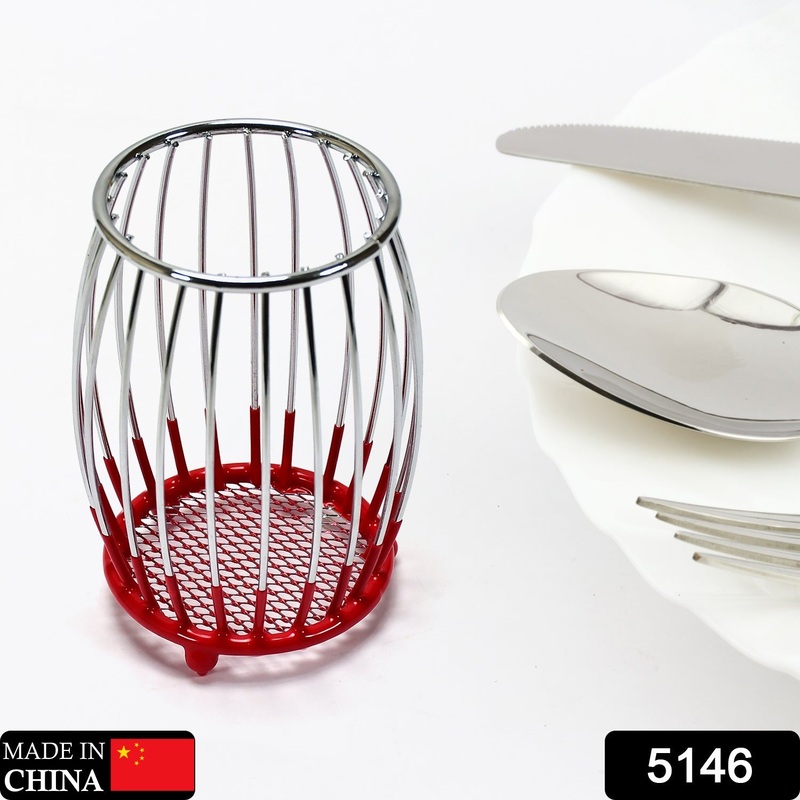 5146 Stainless Steel Multipurpose Kitchen Cutlery Holder
