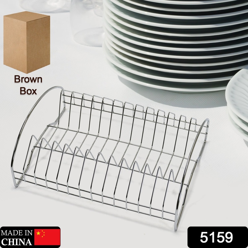 5159 Stainless Steel Thali Stand / Plate Stand For Kitchen Use ( 1pc )