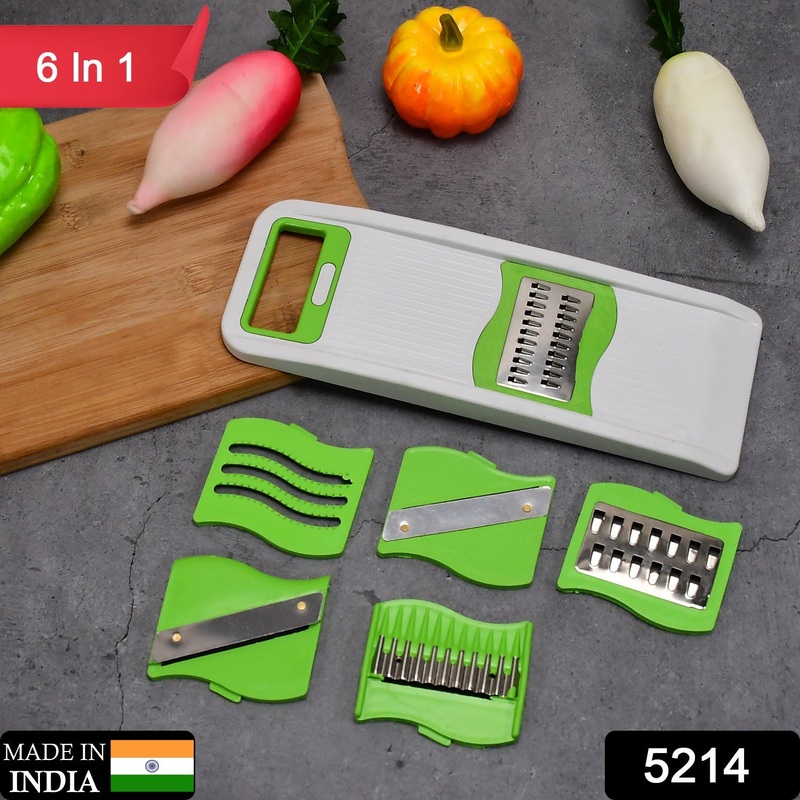5214 6in1 Vegetable Slicer & Fruit Slicer Maker Multi Purpose Use