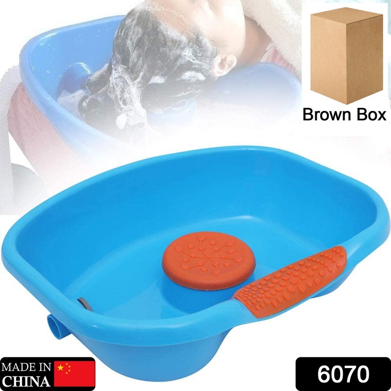 6070 Hair Wash Basin for Night and in Bed Hair Washing, Hairstyles and Hair Dyeing