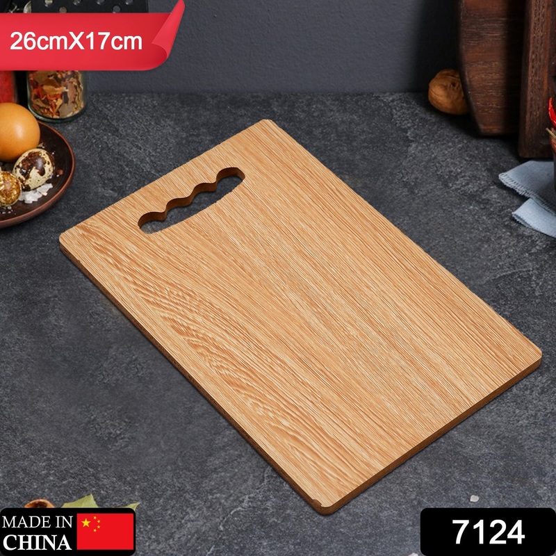 7124 Wooden Chopping Board 26×17 Chopping Vegetable & fruits For Home & Kitchen Use