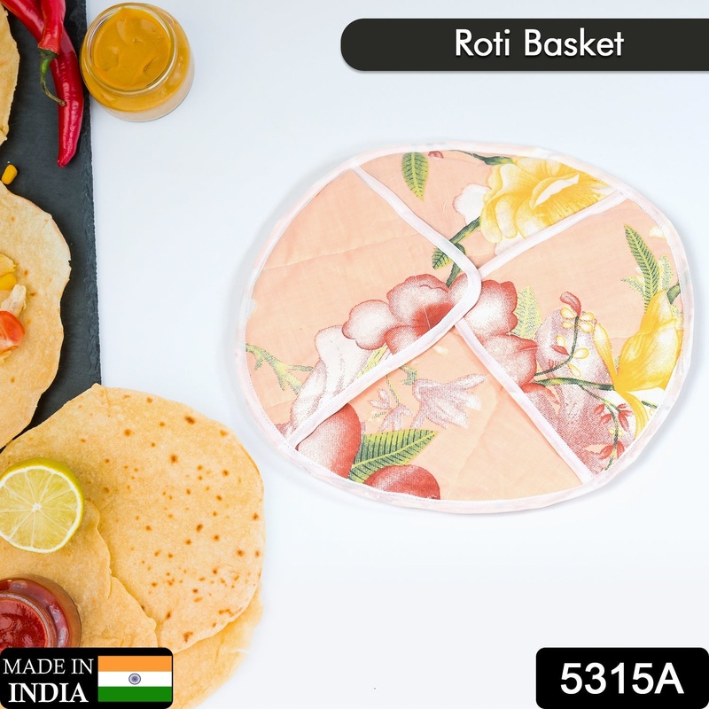 5315A Hot Chapatti Cover Cloth Cotton Cloth Casserole Box For Home & Kitchen Use