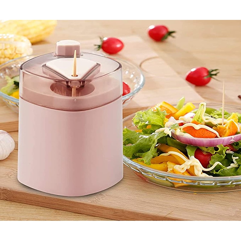 5362 Toothpick Holder Dispenser, Pop-Up Automatic Toothpick Dispenser, Toothpick Storage Box