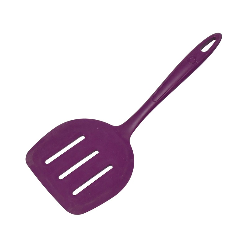 5371 Silicon Non-Stick heat Resistant Kitchen Turner Premium Turner ( 1pc )