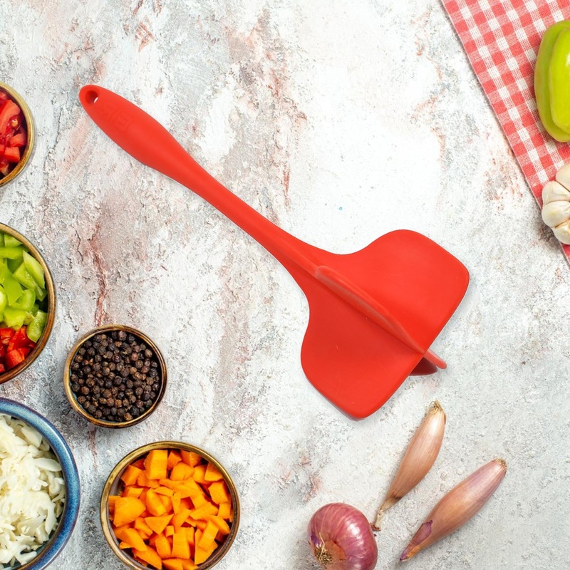 5384 Silicone Mixer, Non-Stick Heat Resistant Kitchen Spatula Mixer – Perfect for Baking, Cooking, Scraping, and Mixing