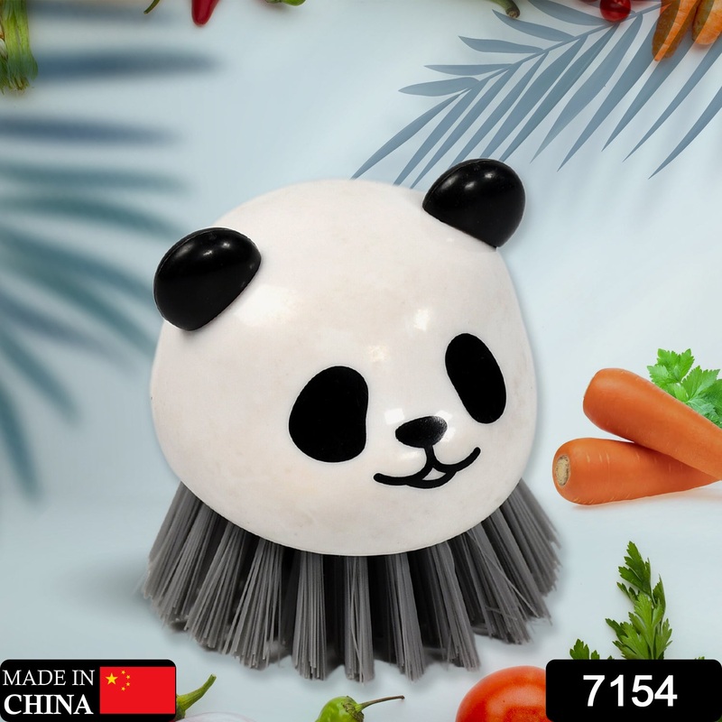 7154 Cartoon Shaped leaning Plastic Brush for Multipurpose Dirt Cleaning