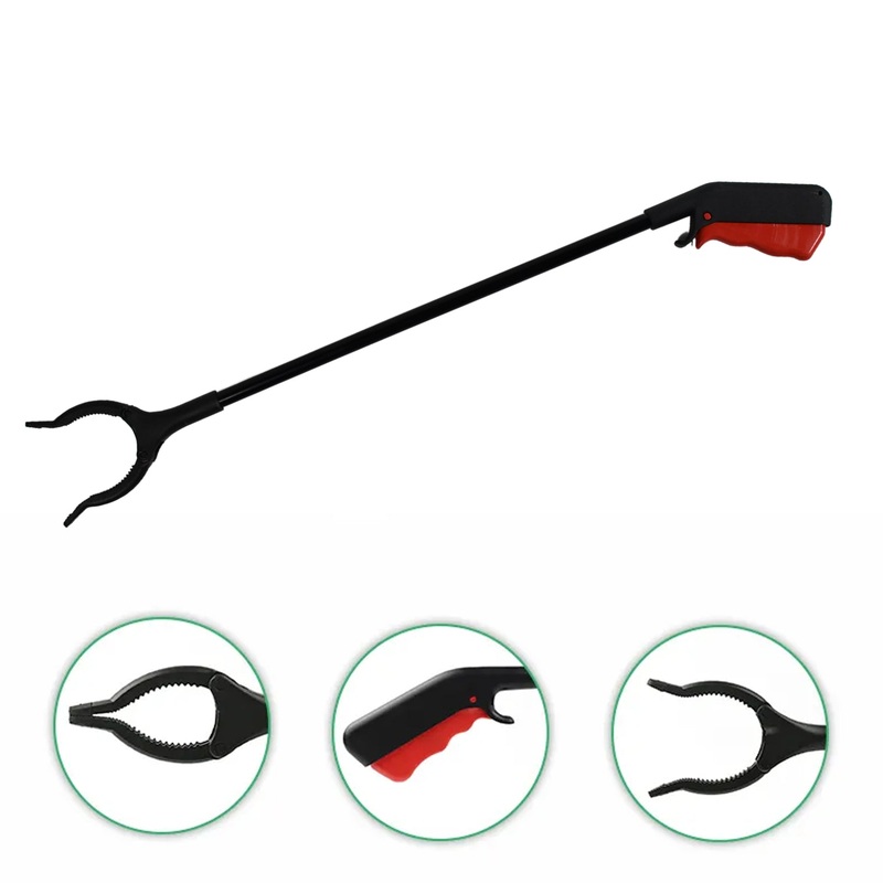 7514 Extra Long Pickup Aid Trash Picker Upper, Rotating Hand, Heavy Duty Grip Arm – Reaching Assist for Litter, Elderly, Garden  Disabled, Handicap Arm