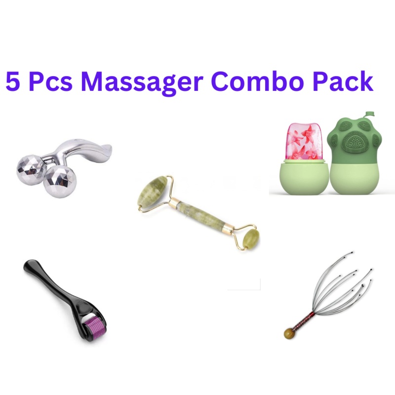 5 Pcs  Massager Combo Pack