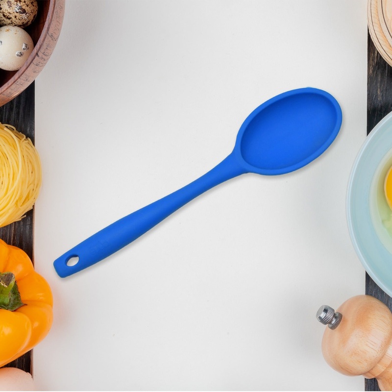 5403 Silicone Small Spoon Scoop Kitchen Utensils Tool Flatware.