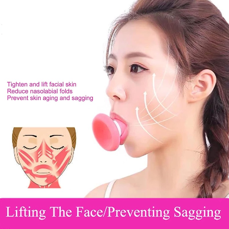 6104a SILICONE FACIAL JAW EXERCISER BREATHING TYPE FACE SLIMMER, BREATHING TYPE FACE SLIMMER FACE LIFT INHALING & EXHALING TOOL, LOOK YOUNGER AND HEALTHIER – HELPS REDUCE STRESS AND CRAVINGS (Card Packing)