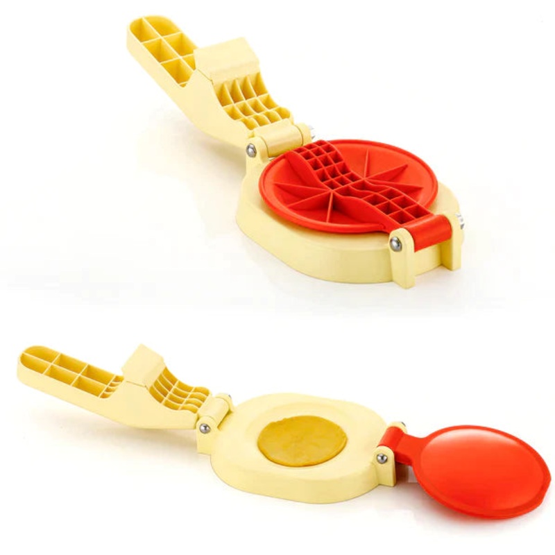 2634B HEAVY QUALITY ABS PLASTIC PURI PRESS MAKER MACHINE WITH HANDLE (1 PC)