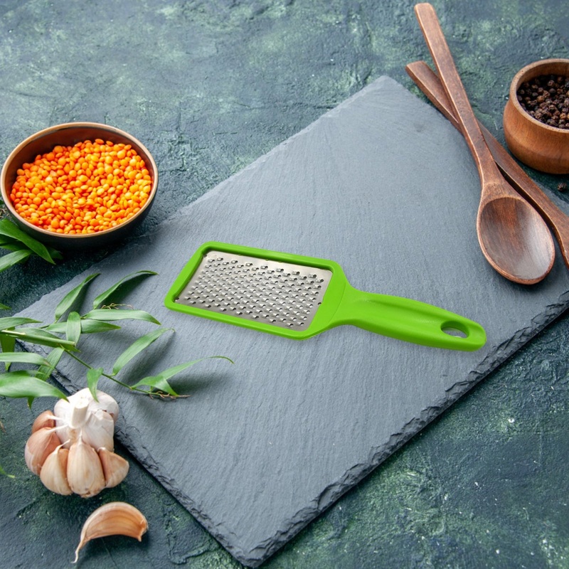 5487 Stainless Steel Cheese Grate Cutter – Multipurpose Cheese, Ginger, Vegetables, and Coconut Food Grater, Handheld Grater Shredder Cutter for Kitchen, Restaurant