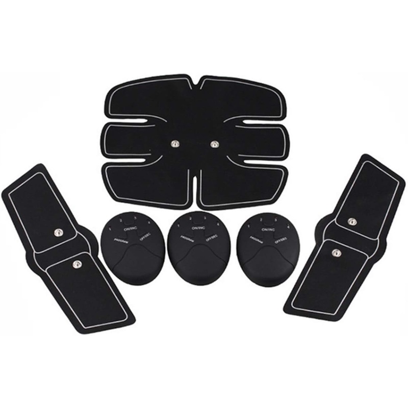 6918     6 Pack abs stimulator Wireless Abdominal and Muscle Exerciser Training Device Body Massager/6 pack abs stimulator charging battery/mart Fitness Abs Maker/Exerciser Training Device
