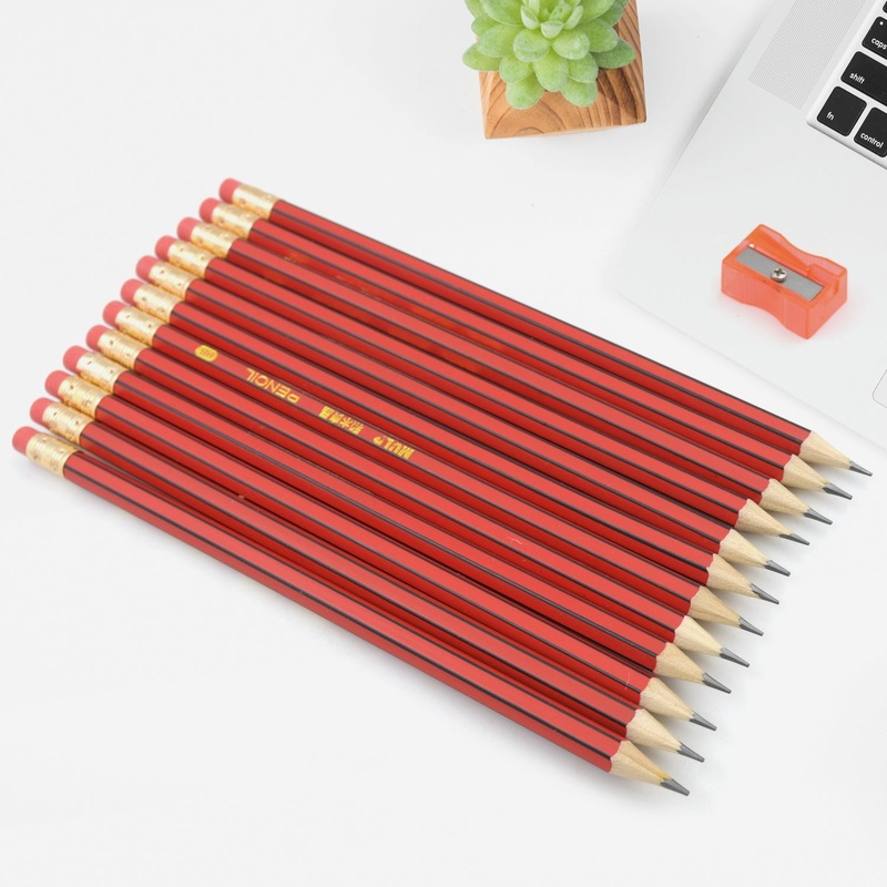 7788 Wooden Pencil Set Multi-Use Wooden Graphite Pencils for Art, School, Office & Gifting – Wood Pencil with Eraser, Sharpener (13 Pc Set)