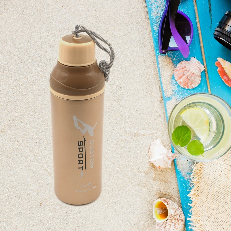 8388 Stainless Steel Vacuum Flask Water Bottle Stainless Steel Drinking Bottle 100% Leak-Proof Insulated Mug Double-Walled – Ultralight Thermos Flask for Office, Sports, Outdoor Kettle, Travel (380 ML)