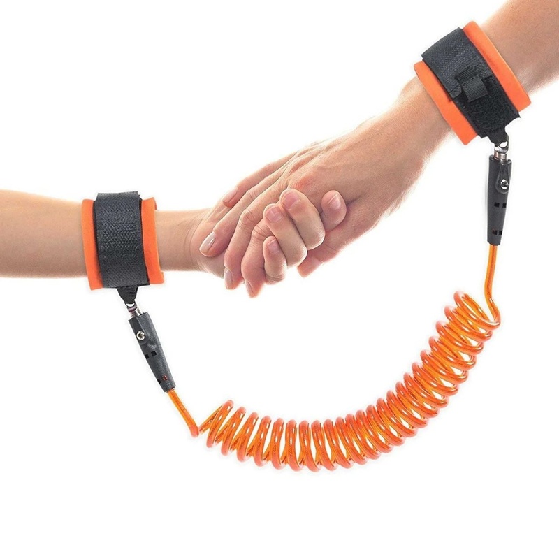 0371 Baby Safety Rope, Anti Lost Safety Wrist Bracelet for Baby Child,with Extra Long Harness Strap Walking Hand Belt, Comfortable Children’s Harness for Toddlers Kids (Maximum length to 2.5M)