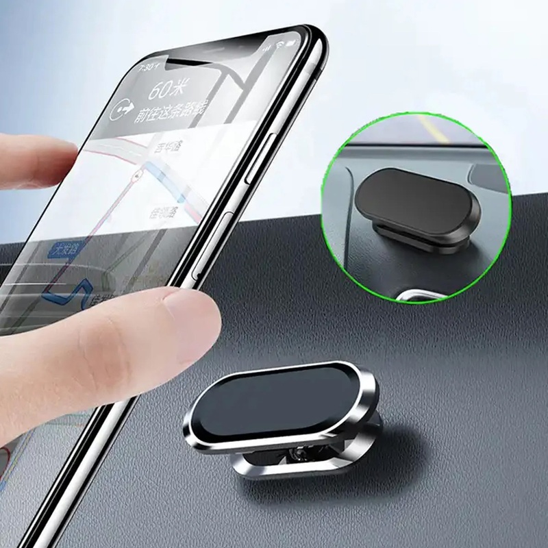 12546 Magnetic Phone Mount/Holder for Car, Super Strong Magnet Universal Car Mount, Dashboard 360 Rotation for Car, Desk, Office, Home & Kitchen for All Smart phones (1 Pc)