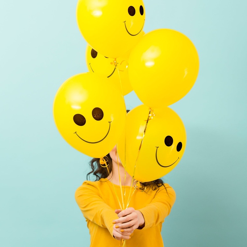 8895 Cartoon Printed Design Balloons Kinds of Latex Balloons for Birthday/Anniversary/Valentine’s/Wedding/Engagement Party Decoration Birthday Decoration Items for Kids One Color (20 Pcs Set)